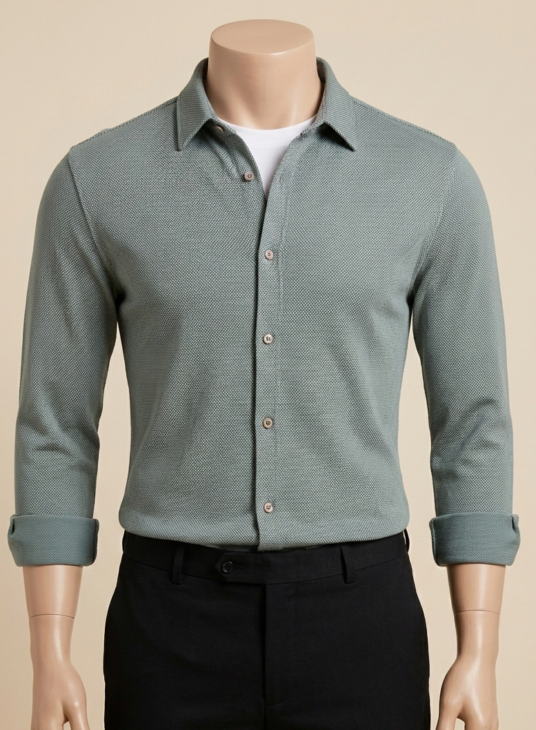 Men's Classic Knitted Shirt